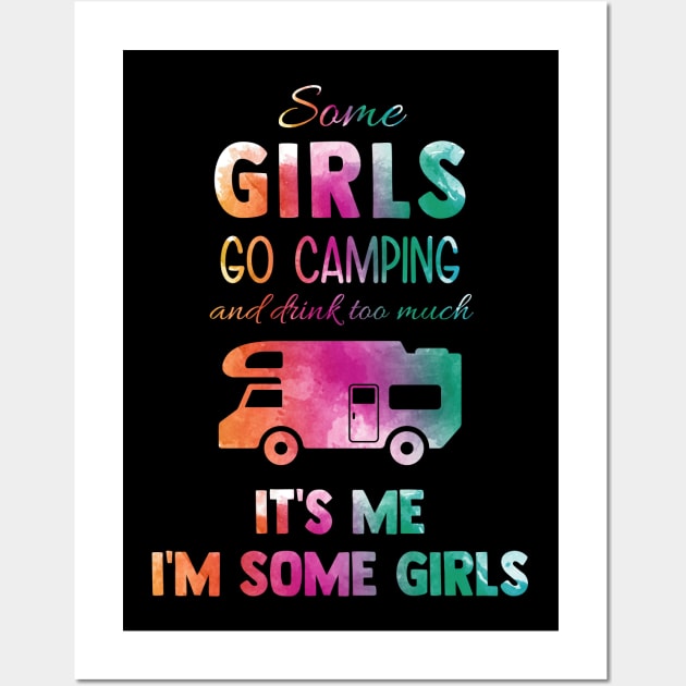 Camping Girl Wall Art by NewUs